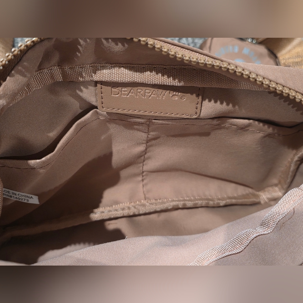 BearPaw Quilted Crossbody Bag in Dusty Rose - Picture 3 of 9